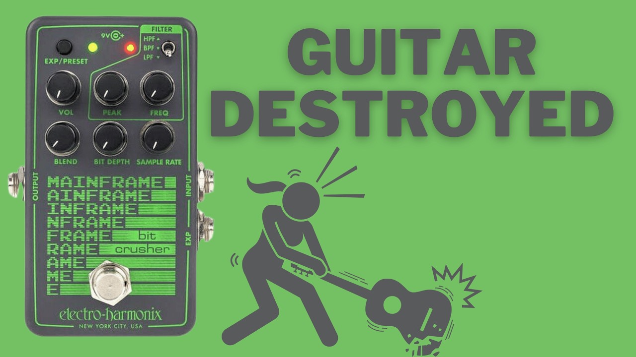 EHX Mainframe will destroy your guitar and you will love it (maybe