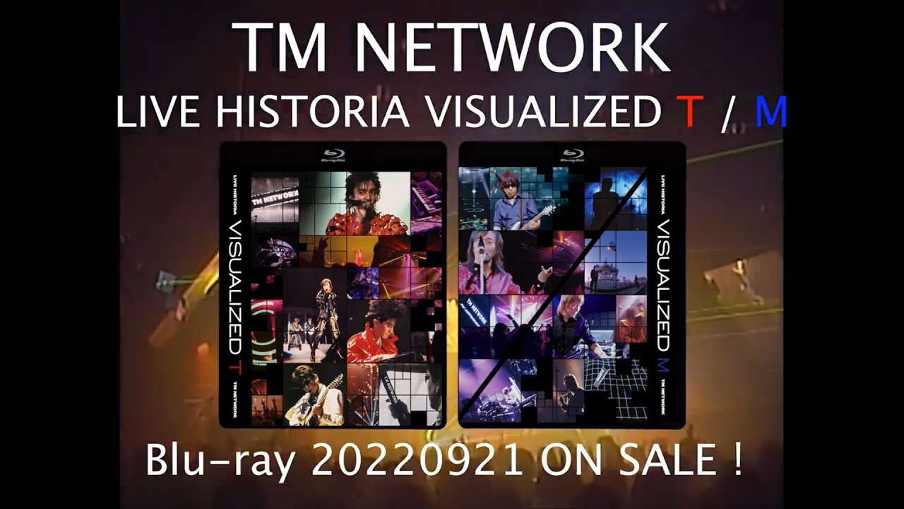 TM NETWORK 9/21発売のライブヒストリーBlu-rayよりティザー映像公開