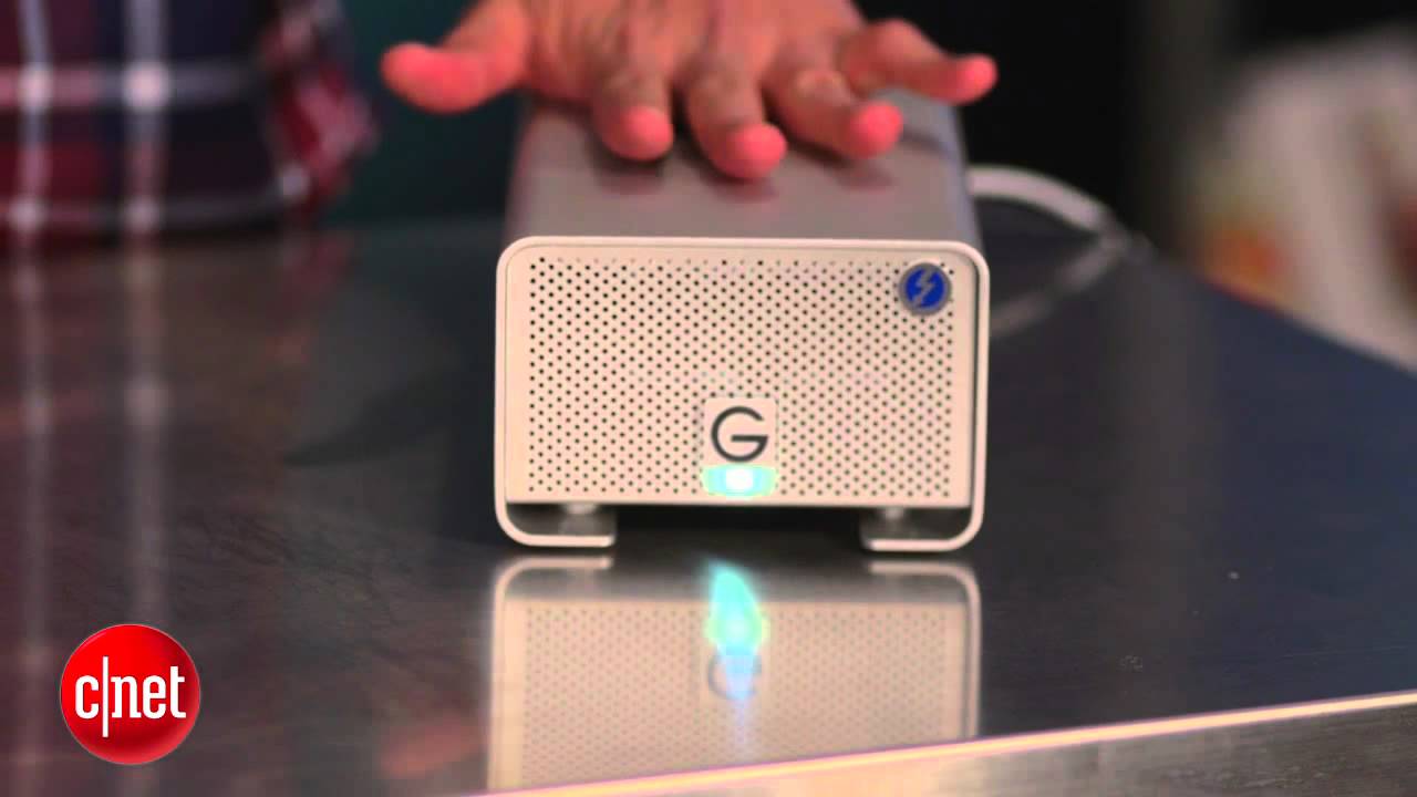 First Look: G-Tech G-RAID with Thunderbolt - YouTube