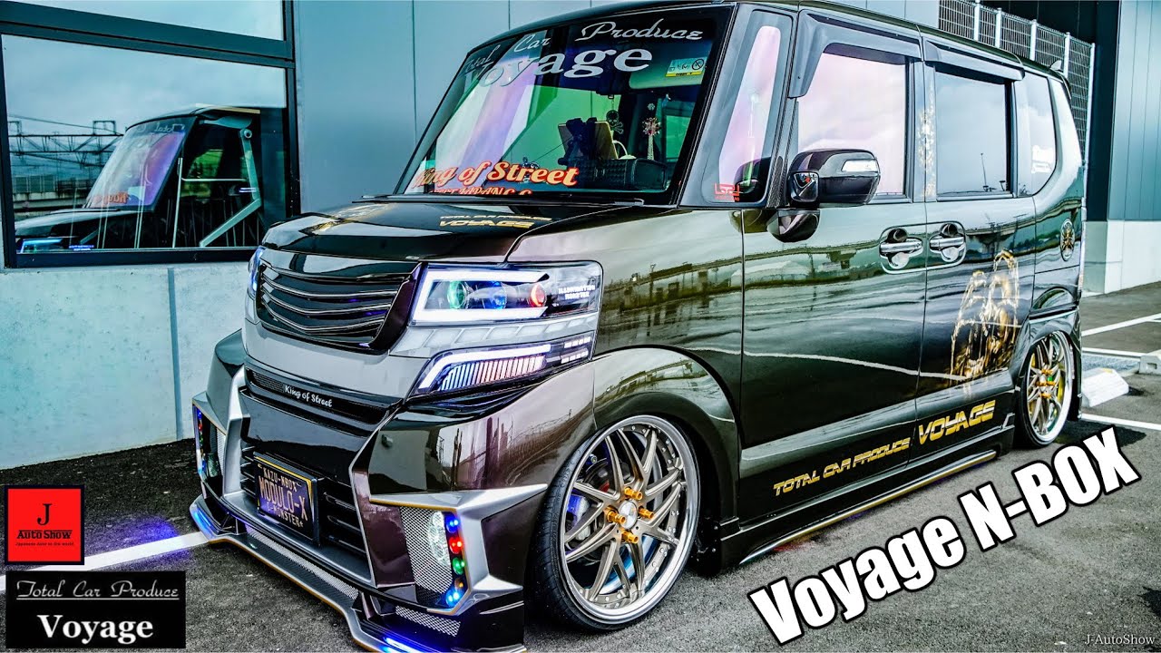 total car produce Voyage HONDA N-BOX modified - Voyageデモカー N