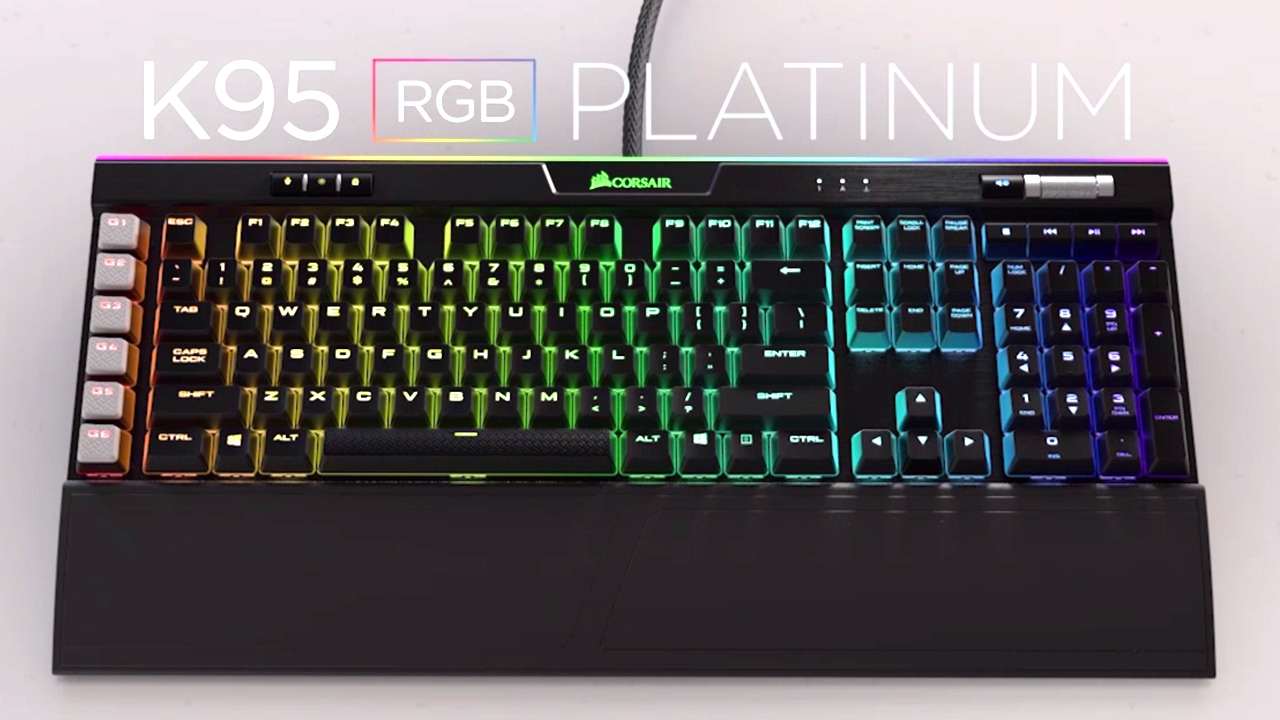 K95 RGB PLATINUM Mechanical Gaming Keyboard — CHERRY® MX Speed