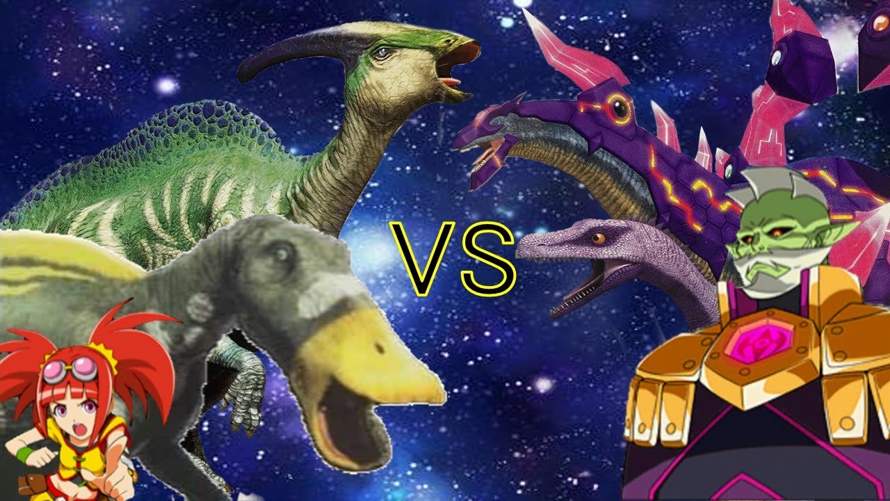 恐竜キング 】アナトティタン&パラサウロロフス 決戦！！首領ジャーク