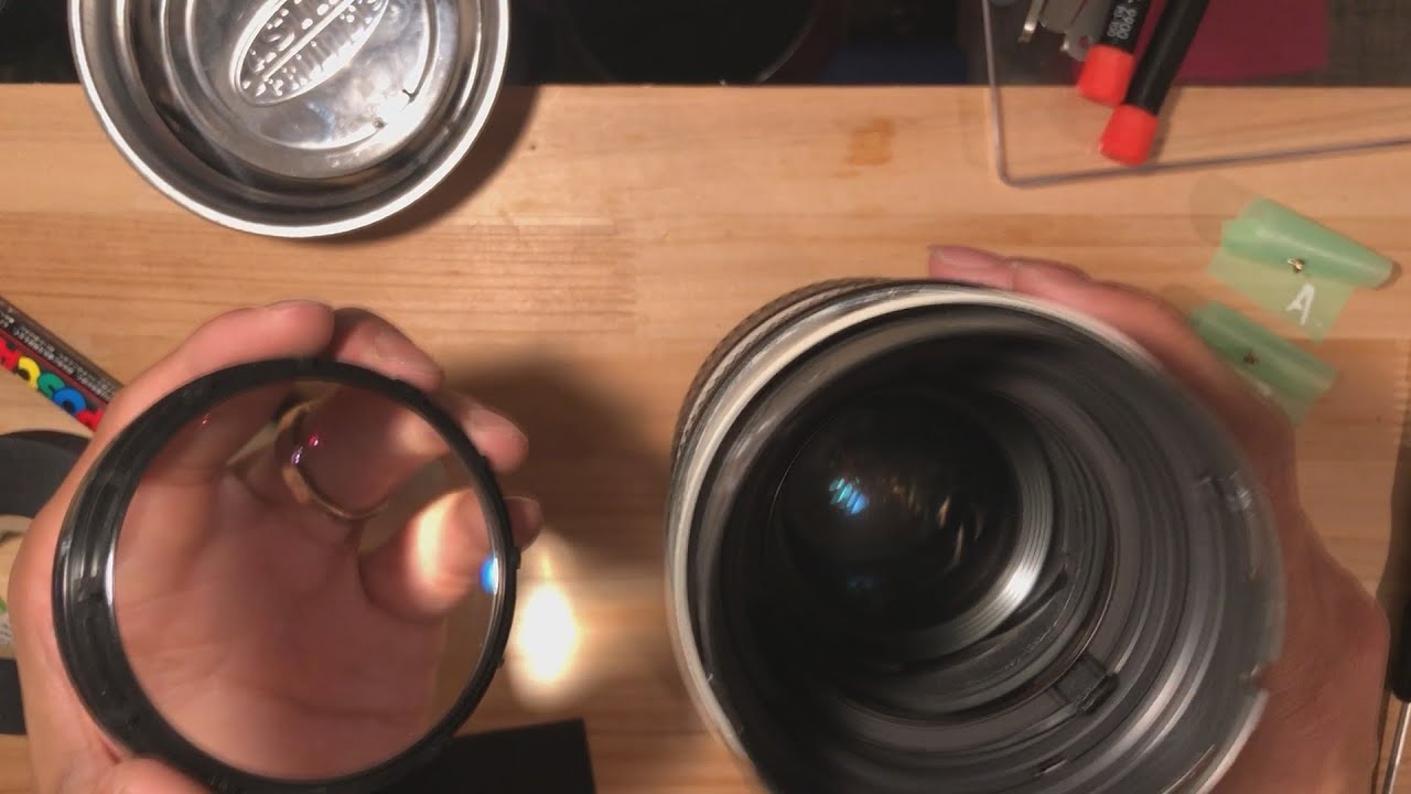 機材修理】EF70-200mm f2.8L USM haze remove【ジャンクレンズ修理