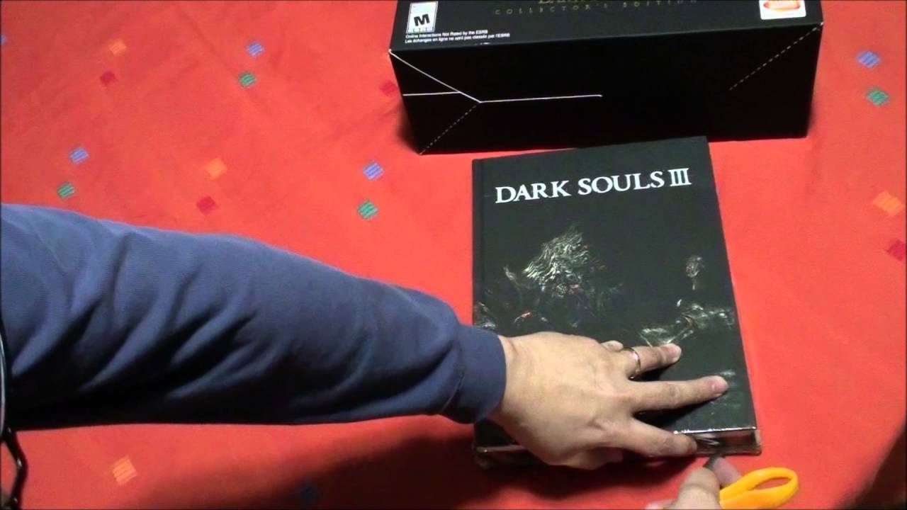 Dark Souls 3 Collector's Edition Guide & Game Unboxing - Part 1