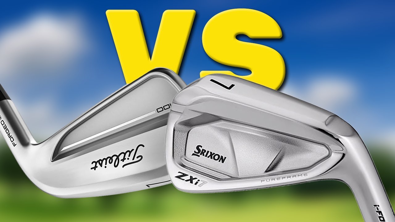 Srixon ZXI7 vs Titleist T100 | 2025 Players' Irons Head-to-Head