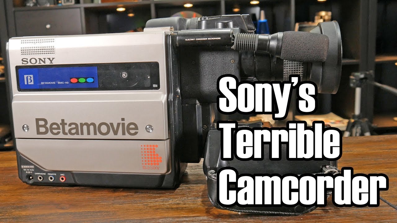 Betamovie: Sony's Terrible (But Ingenious) Camcorder - YouTube