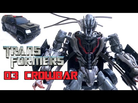 Transformers Studio Series】Wave 1 Deluxe Class 03 Crowbar