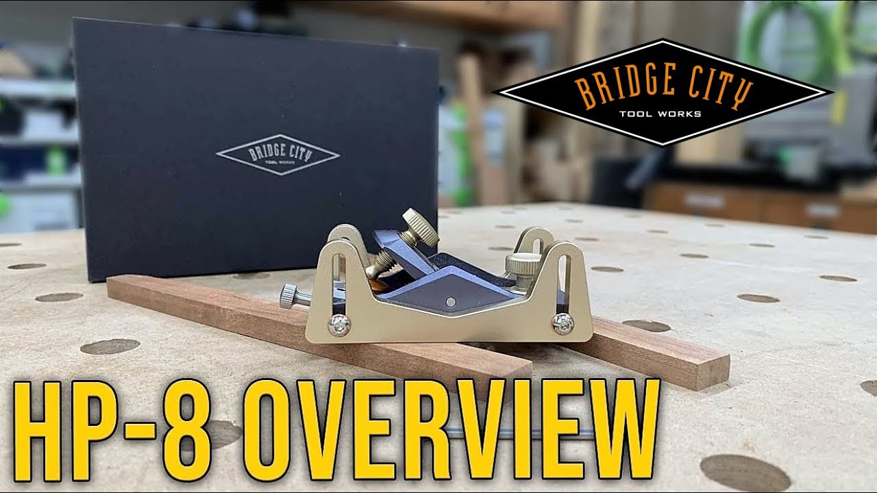 Bridge City Tools HP-8 Mini Block Plane Review by ‪@sedgetool
