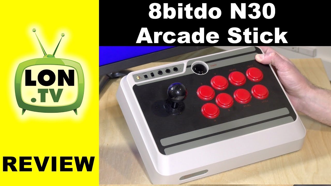 8Bitdo N30 Arcade Stick Review for Nintendo Switch, PC, Mac