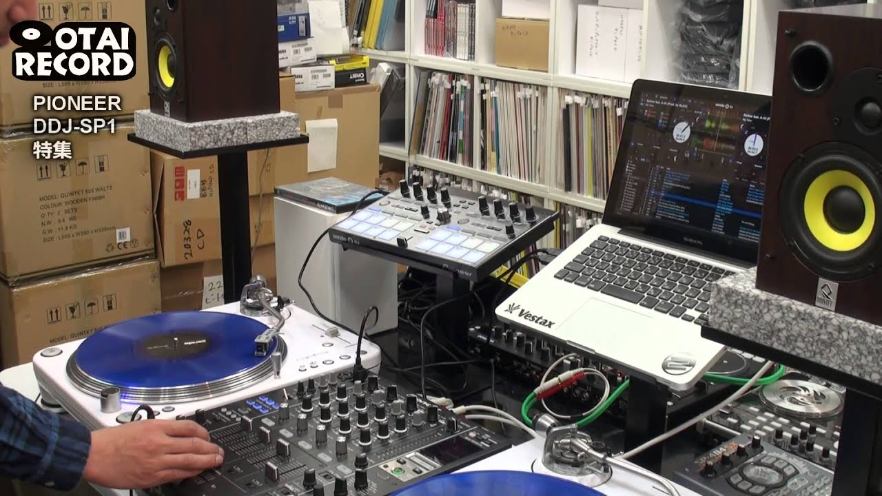PIONEER DDJ-SP1を解説！簡単接続でSERATO DJとの相性はばっちりです