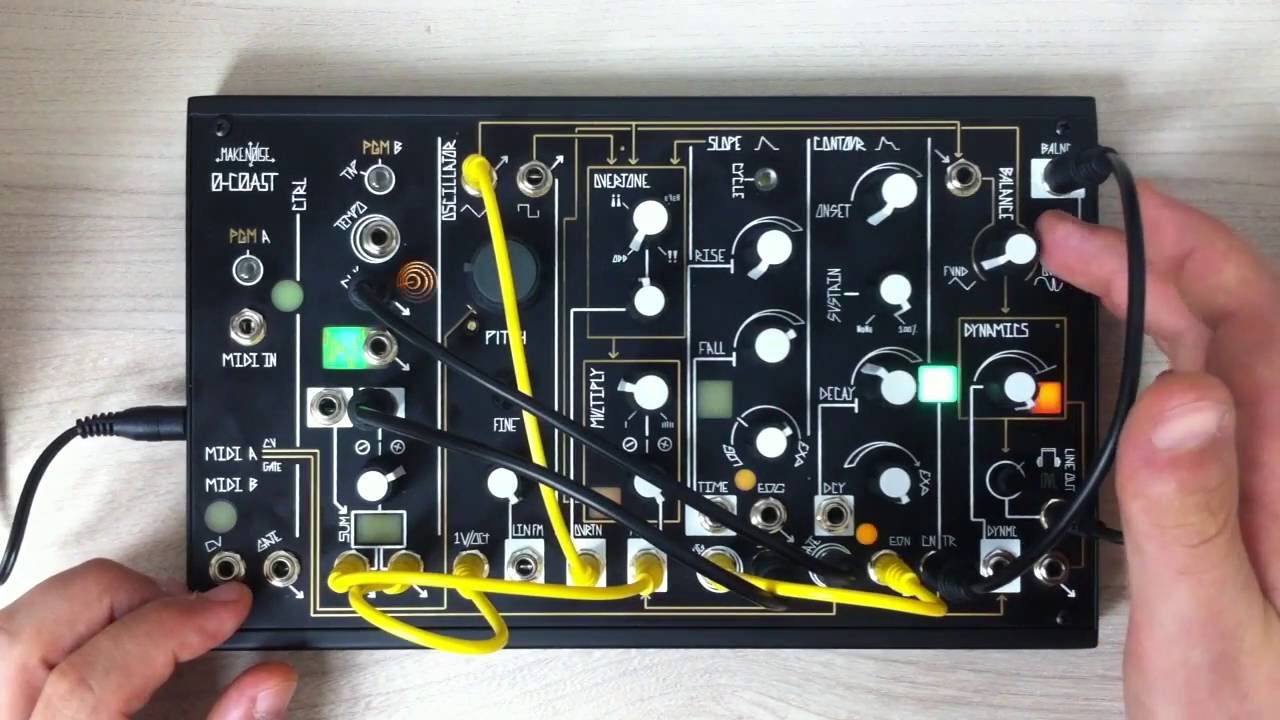 モジュラーシンセ初心者におすすめ！Make Noise 0-Coast【レビュー