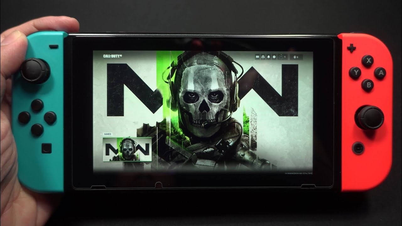 Call Of Duty Modern Warfare II - Nintendo Switch - YouTube