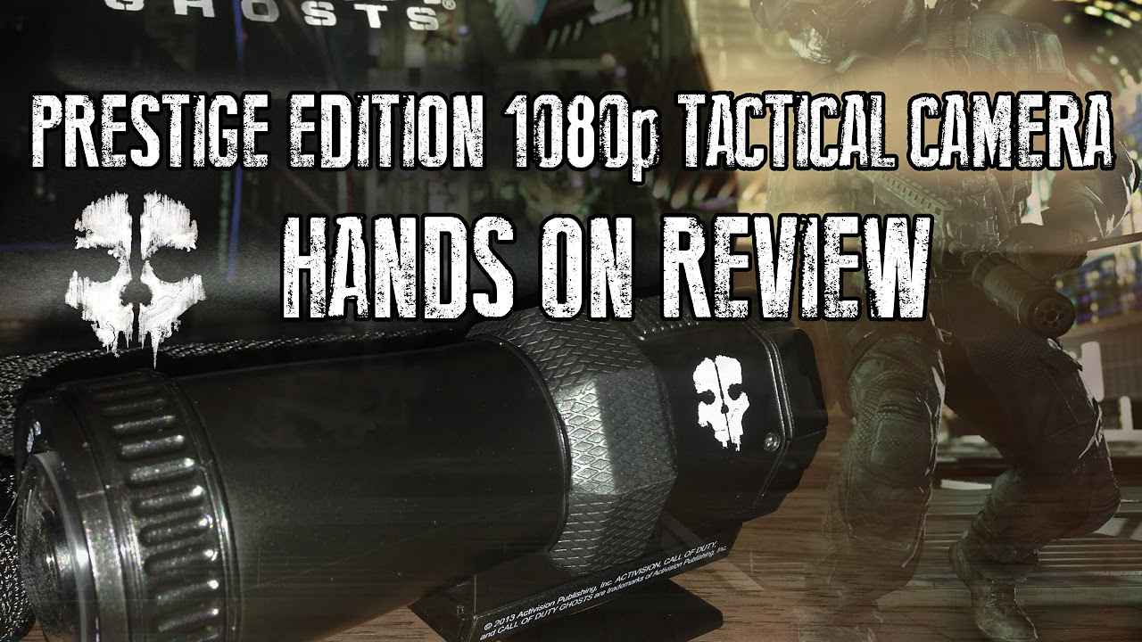 Call Of Duty: Ghosts Prestige Edition HD Tactical Camera review