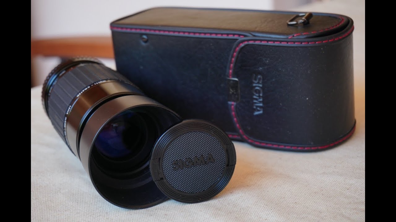 Sigma zoom KIII 75-210mm review - YouTube