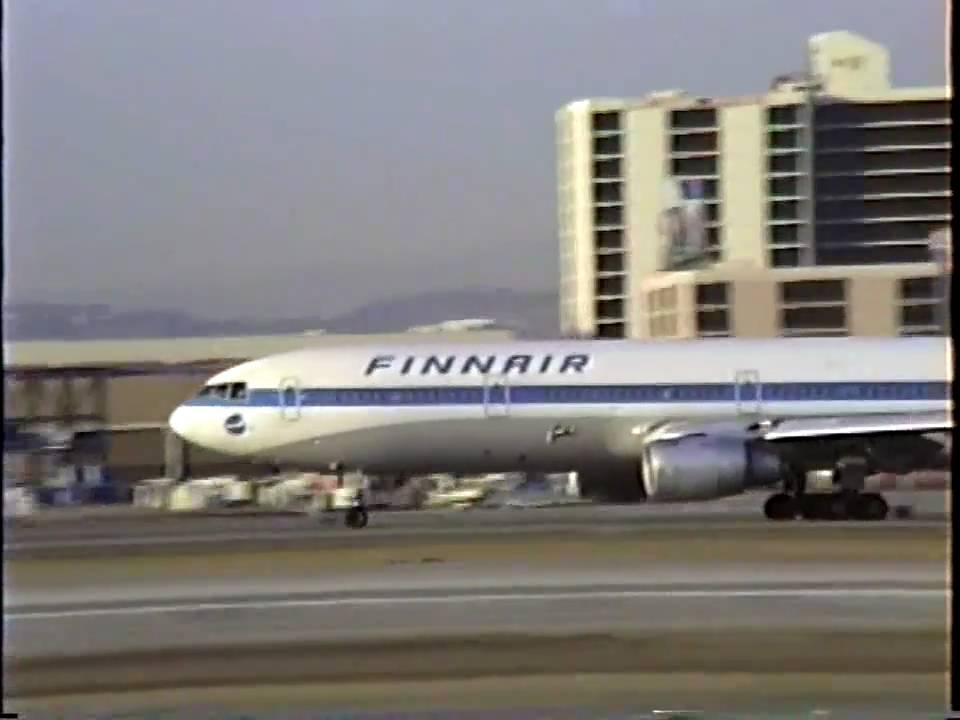 Finnair Douglas DC-10-30 Departing LAX - YouTube
