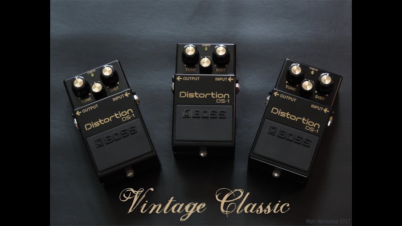 Boss DS-1-4A 40th Anniversary Distortion | Effects Database