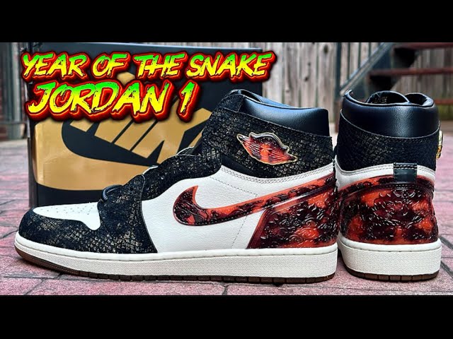RARE! Jordan 1 Year of the Snake unboxing review! How good are