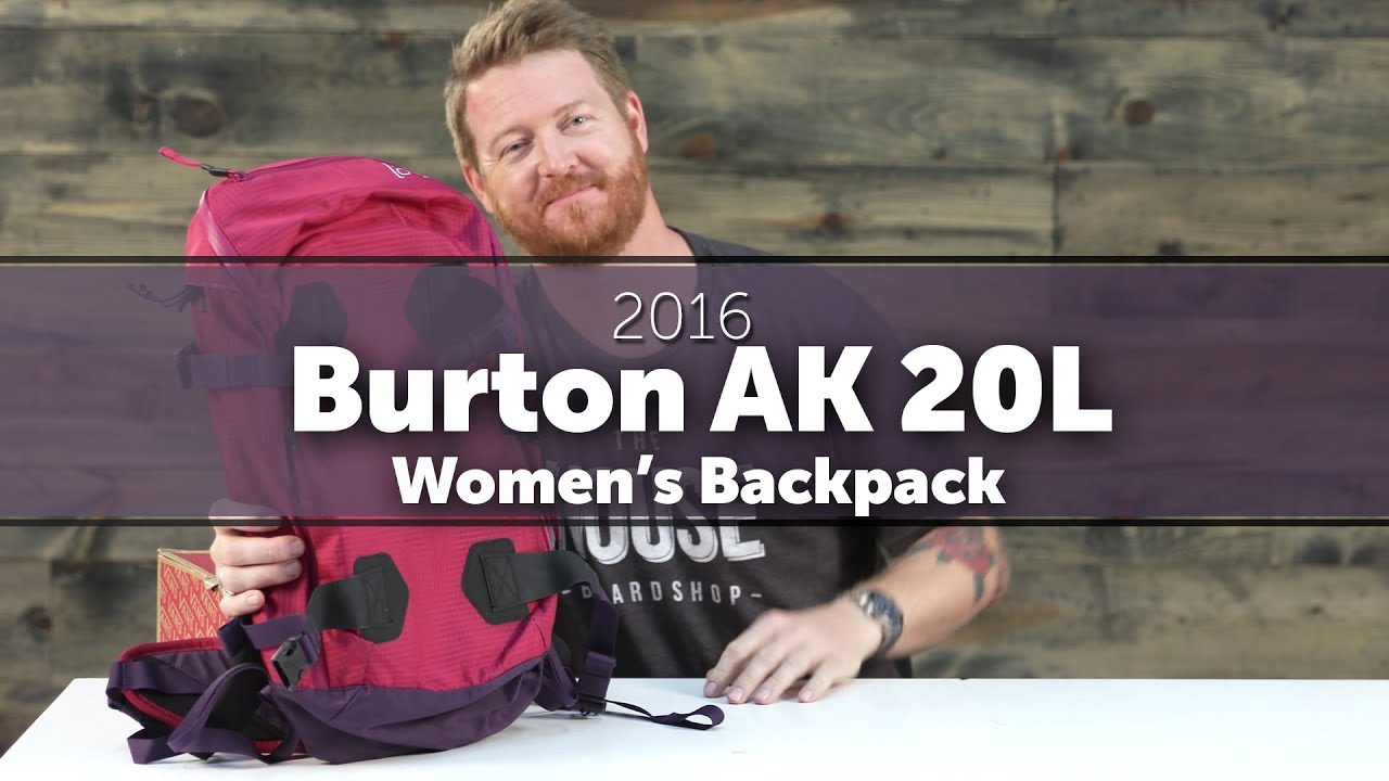 Burton Women's AK 20L Backpack Review - YouTube