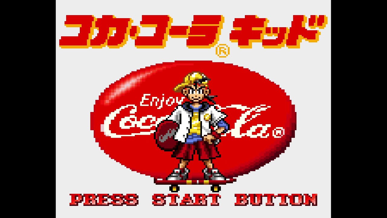 コカ・コーラキッド (Coca Cola Kid). [GG - Aspect, SEGA]. (1994