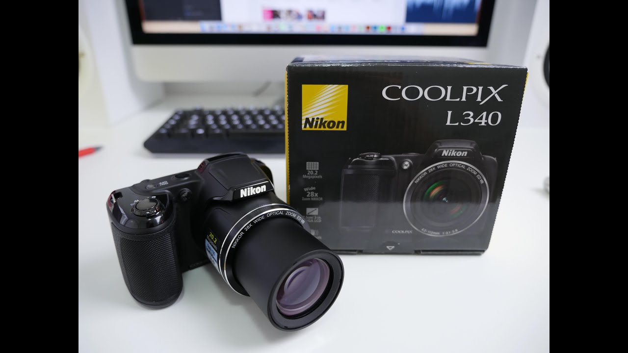 Nikon L340 UNBOXING and HANDS ON - YouTube