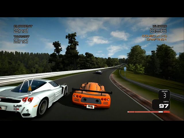 Project Gotham Racing 3 (PGR3) Gameplay Walkthrough Part 1 (Xbox