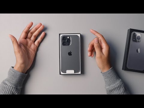 iPhone 13 Pro Graphite - Unboxing & First Impressions - YouTube