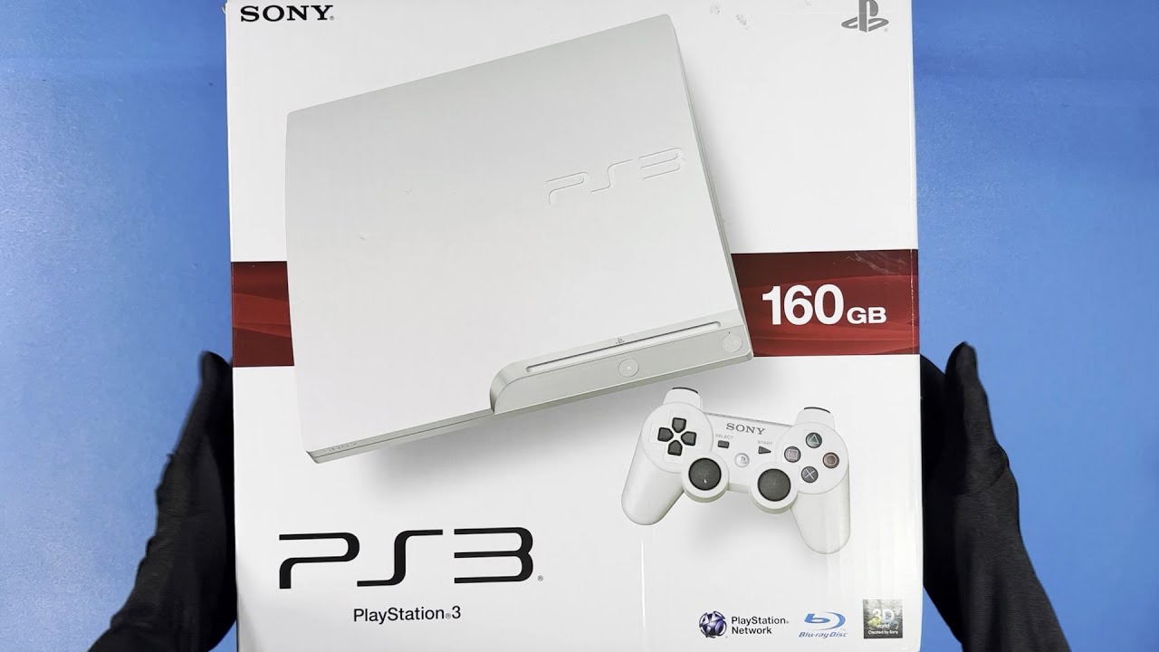 Unboxing PlayStation 3 Slim White | 160 GB - YouTube