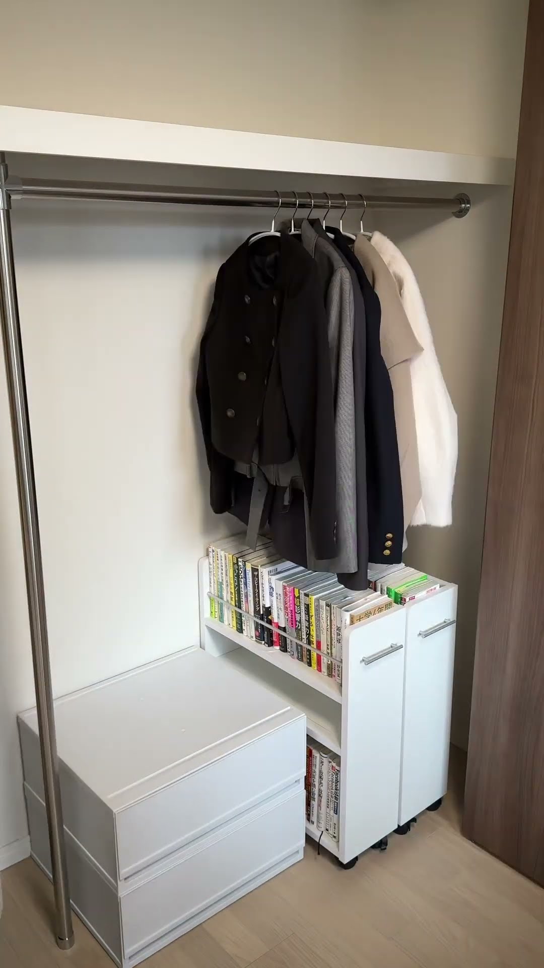 Clothes-loving 26-year-old's closet organization] #closet