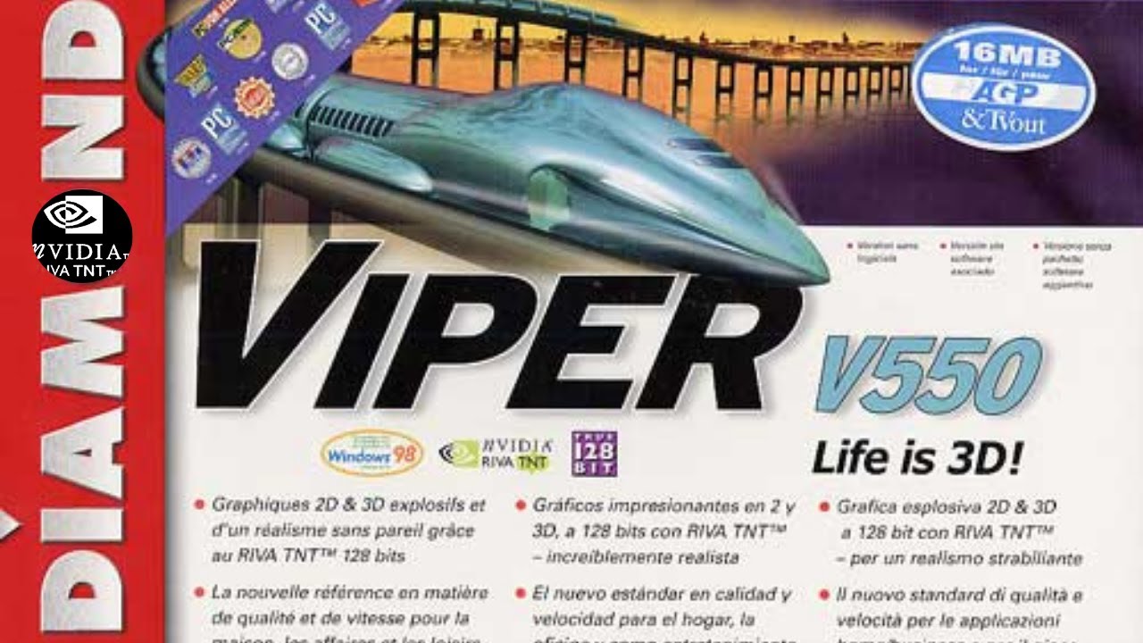 Nvidia Riva TNT - the graphics card that put Nvidia on the map