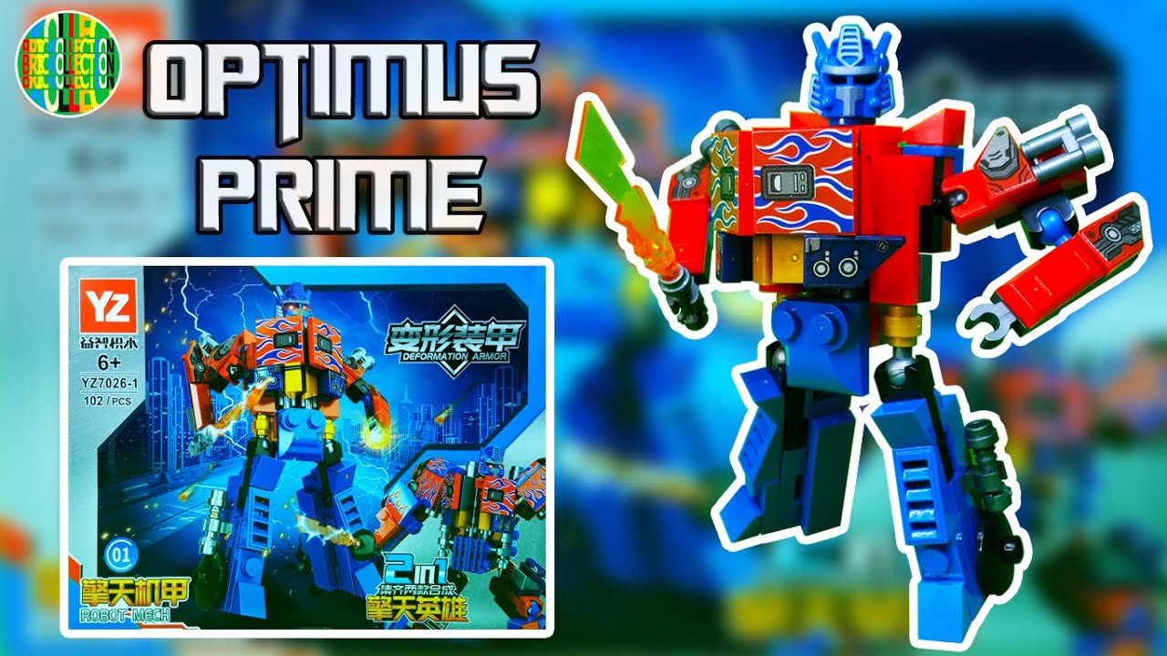 YZ7026-1 Optimus Prime Robot Mode - YouTube