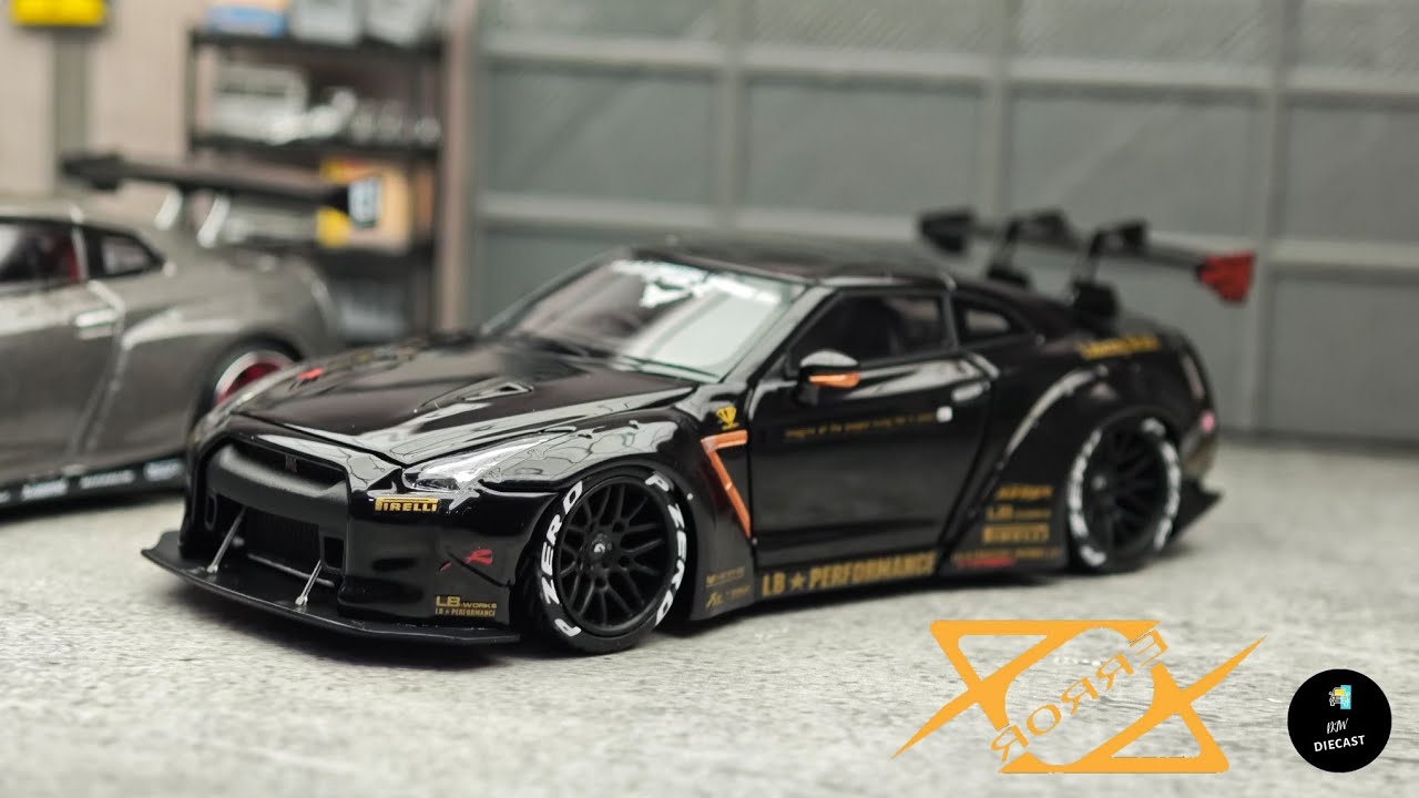 Nissan GT-R R35 LBWK Liberty Walk by Error404 | UNBOXING and