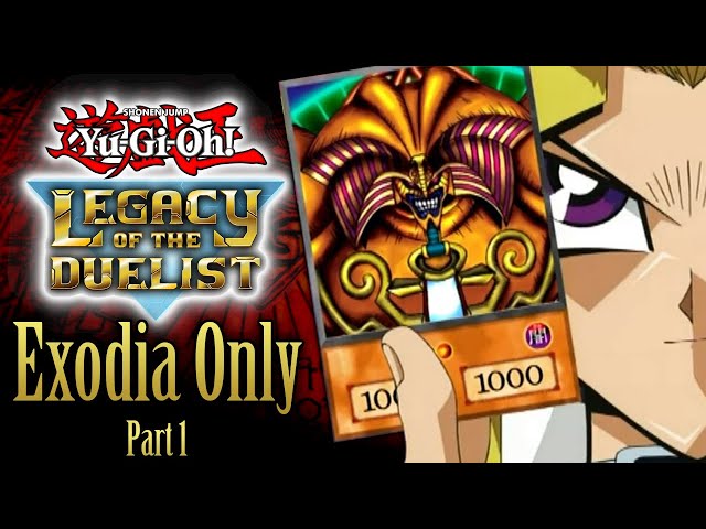 Can You Beat Yu-Gi-Oh! Legacy of the Duelist With Only Exodia