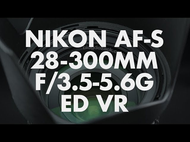 Lens Data - Nikon AF-S 28-300mm f/3.5-5.6G ED VR Review - YouTube