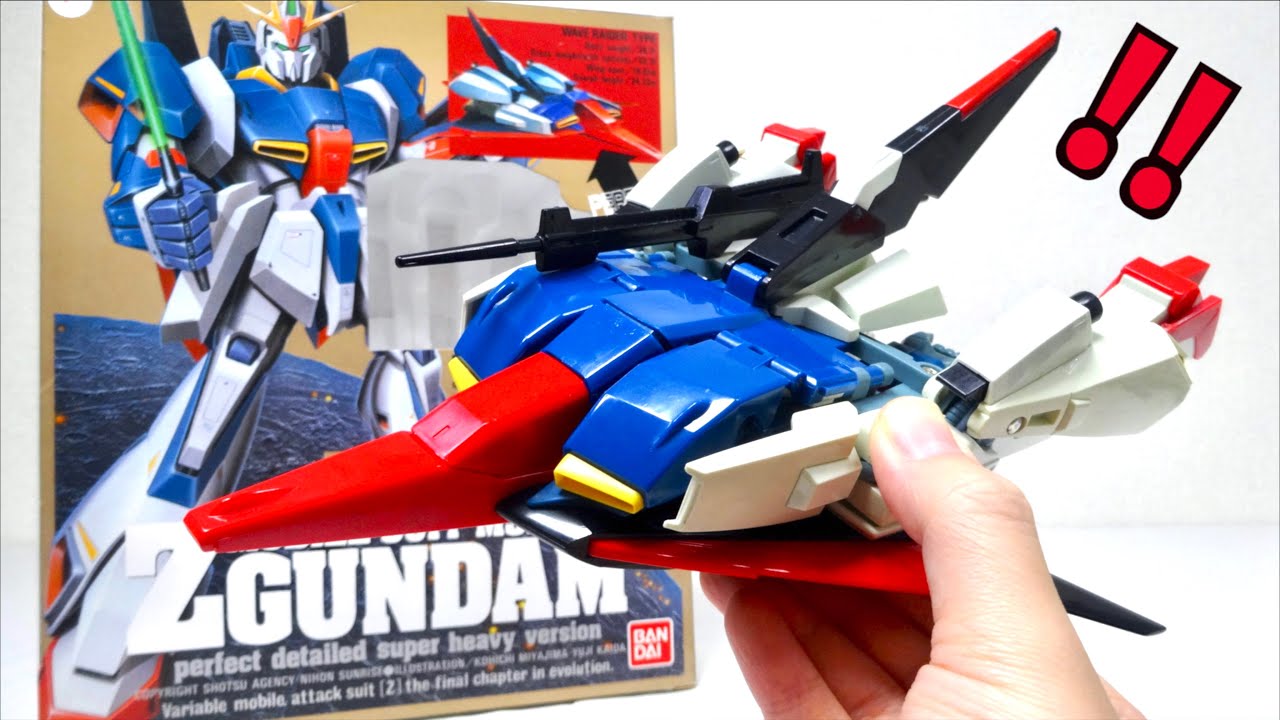 85 MOBILE SUIT Ζ GUNDAM】 DX Z GUNDAM 1/100 wotafa's review - YouTube