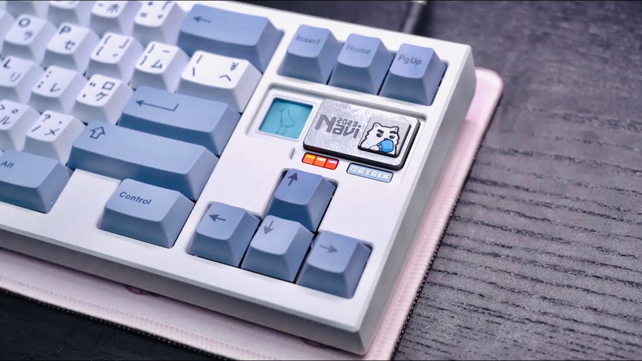 This keyboard smacks | Matrix Navi - YouTube
