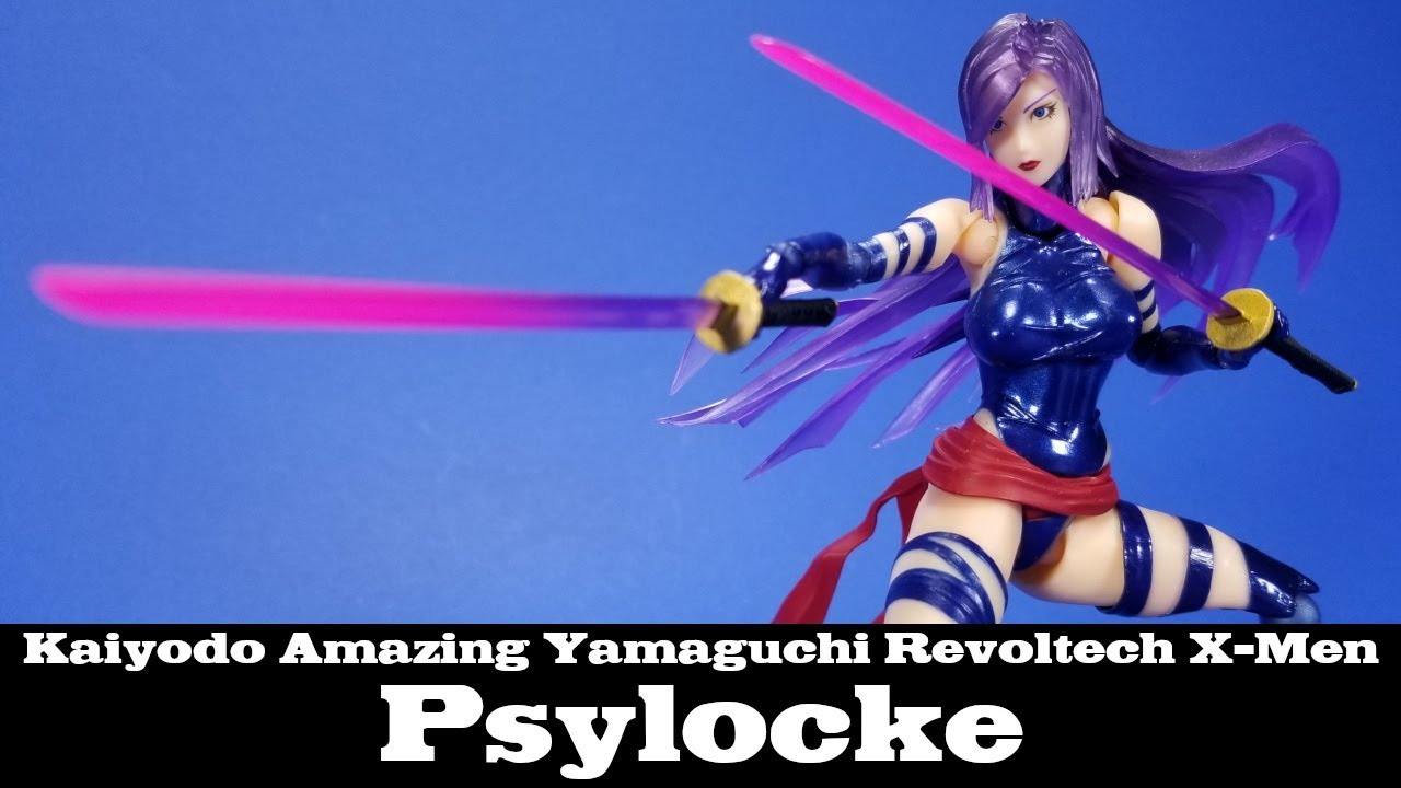 Amazing Yamaguchi Psylocke Kaiyodo Revoltech Marvel X-Men Action