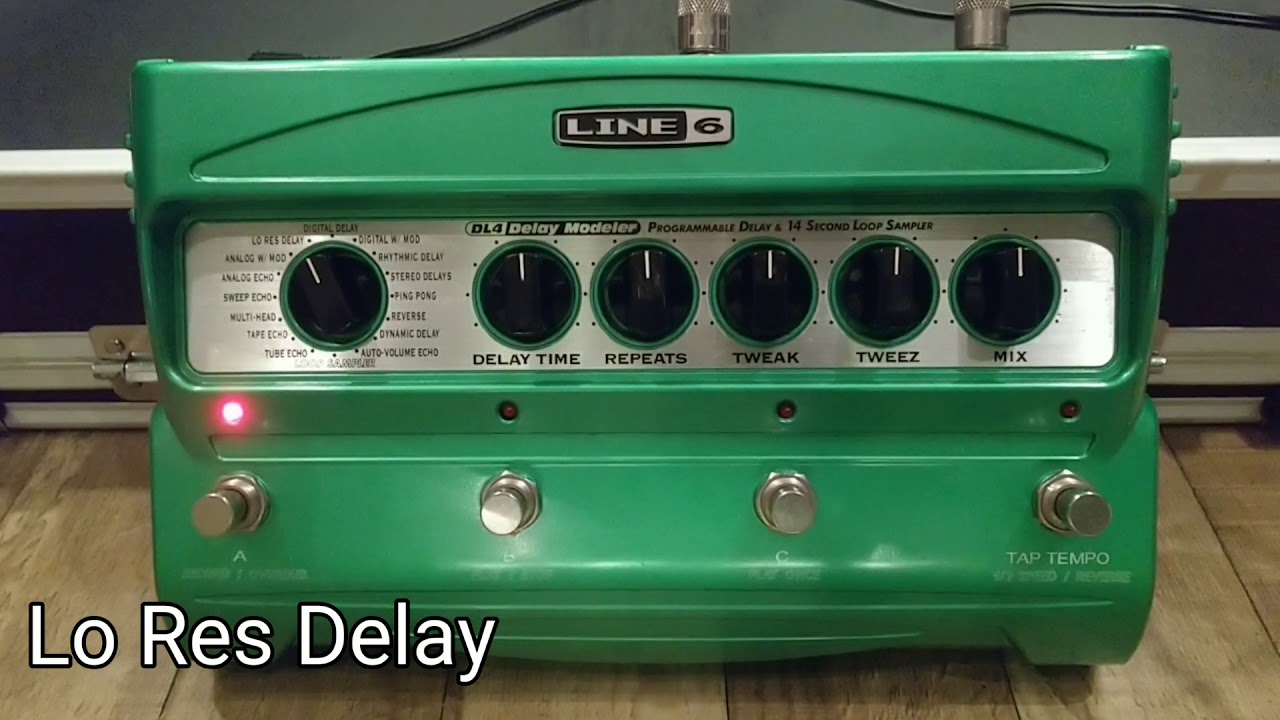 LINE6 DL4 Delay Modeler 各モードの音 【ディレイ エフェクター