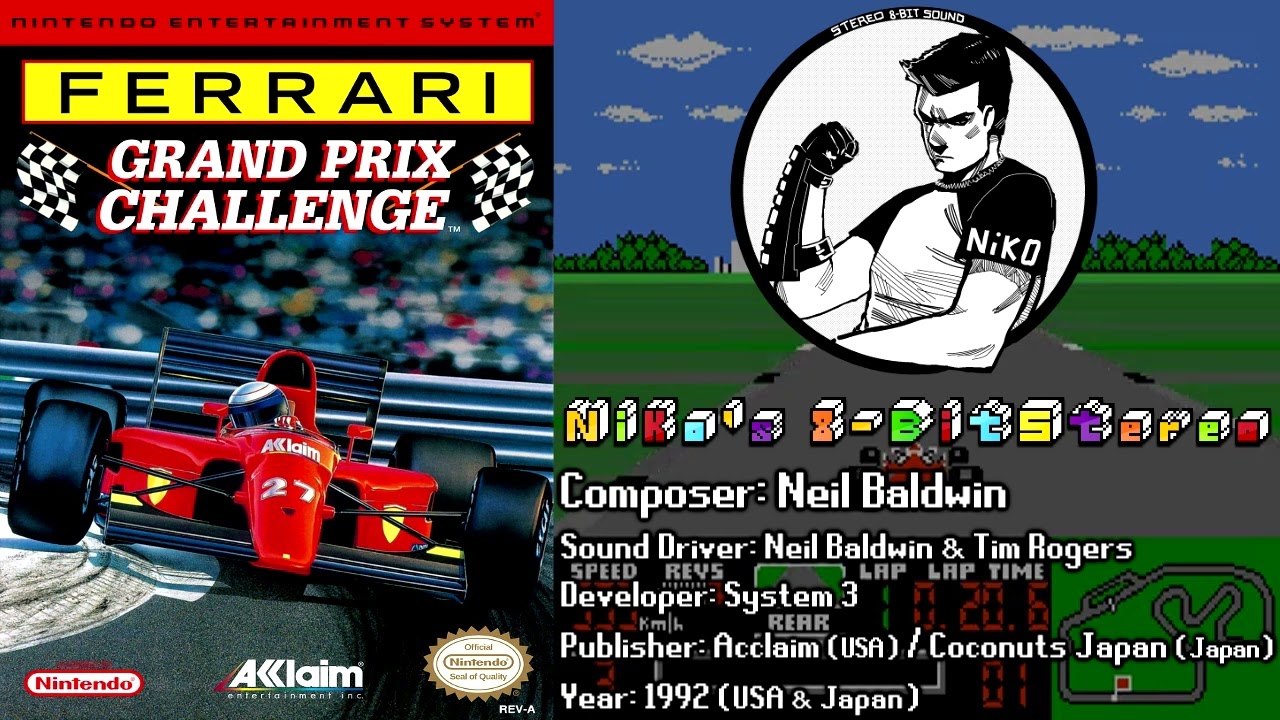 Ferrari Grand Prix Challenge (NES) Soundtrack - 8BitStereo - YouTube