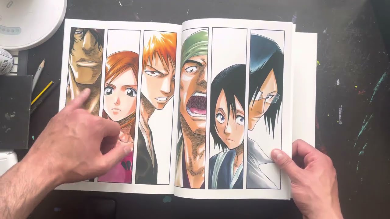 Bleach JET Artbook Review - YouTube