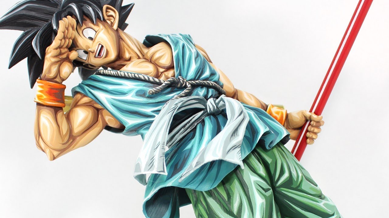 フィギュア塗師が悟空のフィギュアをガチで塗ってみた結果、2次元に