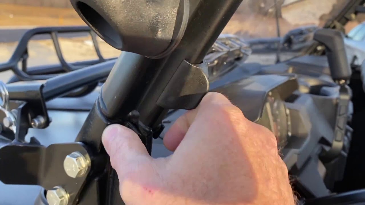 Polaris Ranger XP 900 / XP 1000 Venting Windshield (Scratch