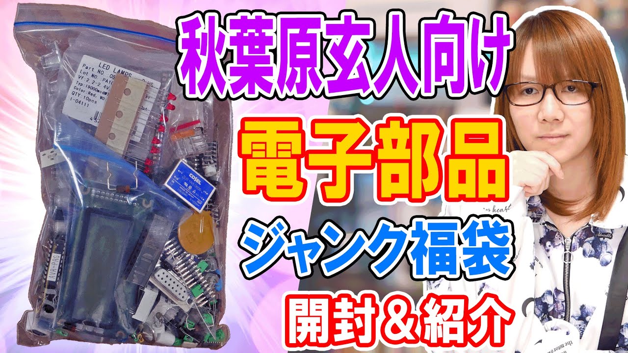 Lucky Bag] For Akihabara Experts! Unboxing the Akizuki Electronics