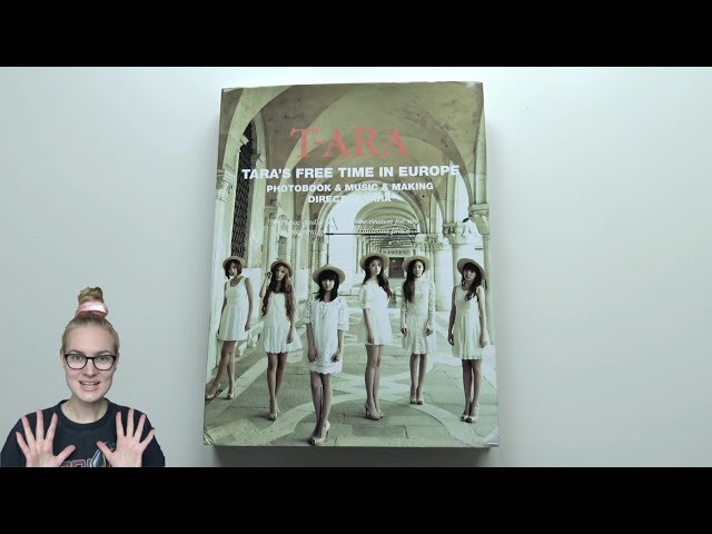 Unboxing T-ARA 티아라 T-ara's Free Time in Europe Photobook & DVD