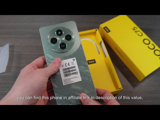 Xiaomi Poco C75 - Unboxing, The best a small budget ? - YouTube