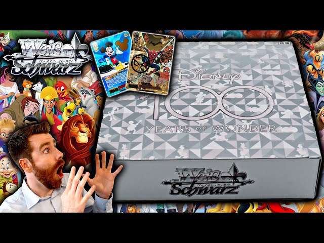 Disney 100 Years of Wonder Weiss Schwarz Booster Box Opening