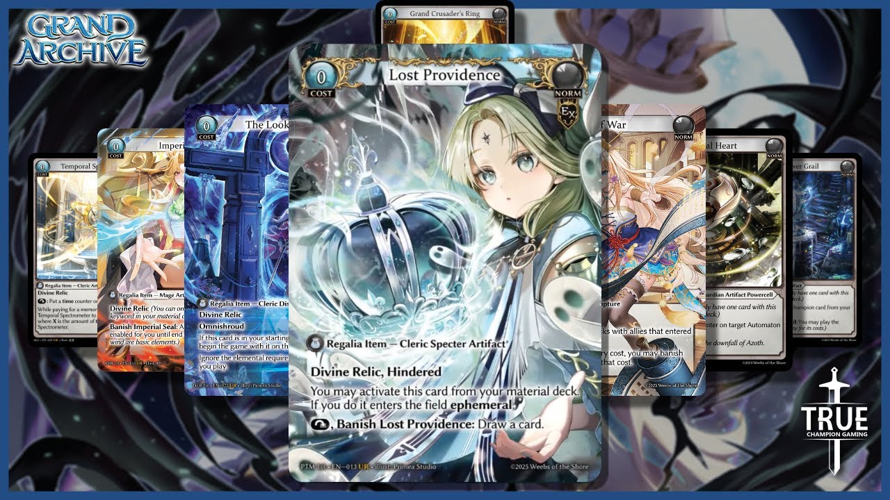 Step Aside GCR (PTM Divine Relic Review) | Grand Archive TCG - YouTube