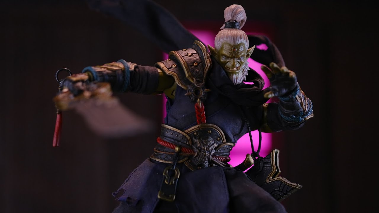 L.A Comic-Con Exclusive VTOYS Asura GREEN Demon 1:12 Figure Review