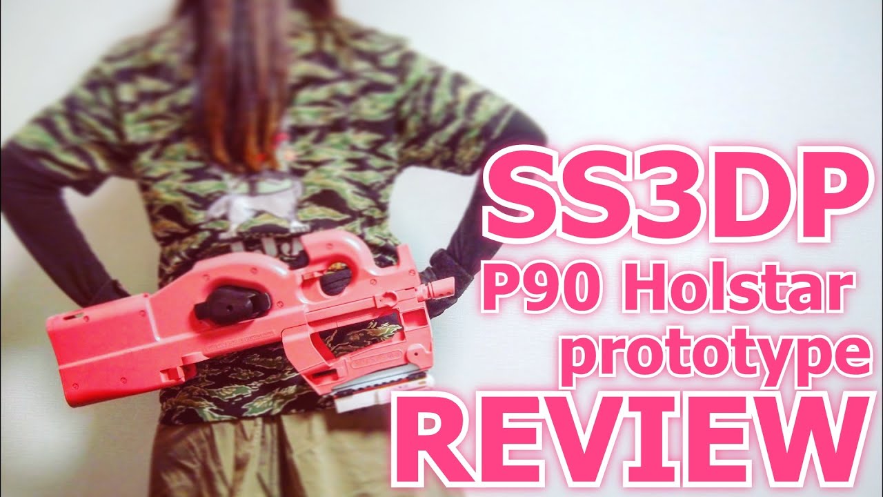 SS3DP P90 Holster First Edition Review - YouTube