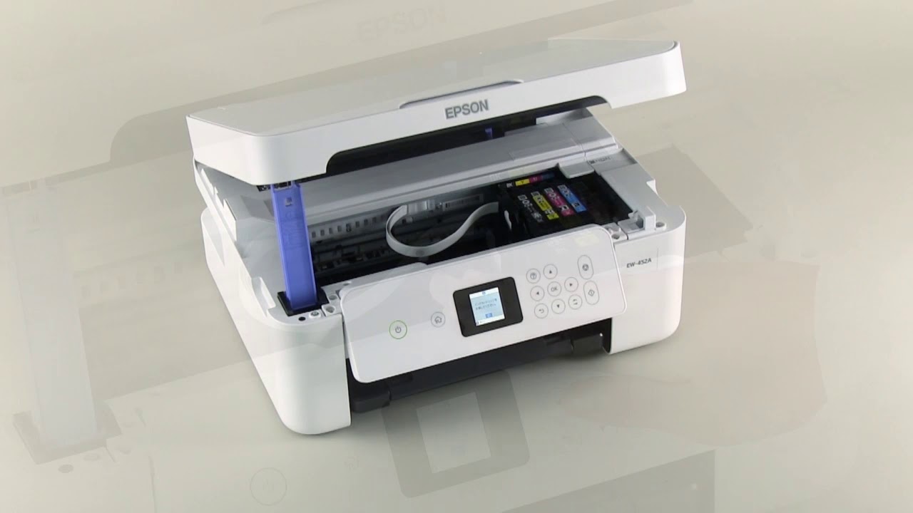 消耗品を交換する（エプソン EW-452A）NPD6281 - YouTube