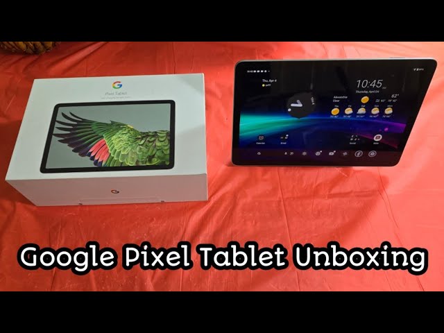 Google Pixel Tablet Unboxing (Hazel/256GB) - YouTube
